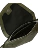 Liebeskind Berlin Leder-Umhängetasche "Oval" in Khaki - (B)33 x (H)21 x (T)2 cm
