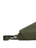 Liebeskind Berlin Leder-Umhängetasche "Oval" in Khaki - (B)33 x (H)21 x (T)2 cm