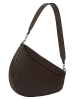 Liebeskind Berlin Skórzana torebka "Oval" w kolorze brązowym - 33 x 21 x 5 cm
