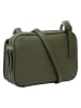 Liebeskind Berlin Leder-Umhängetasche "Mareike" in Khaki - (B)23 x (H)15 x (T)6 cm