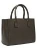 Liebeskind Berlin Leder-Henkeltasche "Marigold" in Khaki - (B)25 x (H)20 x (T)12 cm