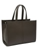 Liebeskind Berlin Leder-Henkeltasche in Braun - (B)35 x (H)25 x (T)14 cm