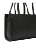 Liebeskind Berlin Skórzana torebka w kolorze czarnym - 35 x 25 x 14 cm