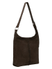 Liebeskind Berlin Leder-Schultertasche "Demi" in Braun - (B)30 x (H)31 x (T)11 cm