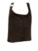 Liebeskind Berlin Leder-Schultertasche "Demi" in Braun - (B)30 x (H)31 x (T)11 cm
