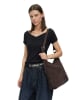 Liebeskind Berlin Leder-Schultertasche "Demi" in Braun - (B)30 x (H)31 x (T)11 cm