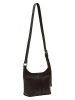 Liebeskind Berlin Leder-Umhängetasche "Demi" in Braun - (B)20 x (H)19 x (T)10 cm