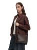 Liebeskind Berlin Leder-Umhängetasche "Demi" in Braun - (B)20 x (H)19 x (T)10 cm