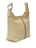 Liebeskind Berlin Leder-Umhängetasche "Demi" in Beige - (B)20 x (H)19 x (T)10 cm