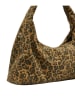 Liebeskind Berlin Leder-Schultertasche "Scarlet" in Hellbraun - (B)45 x (H)25 x (T)10 cm
