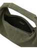 Liebeskind Berlin Leder-Schultertasche "Scarlet" in Khaki - (B)45 x (H)25 x (T)10 cm