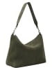 Liebeskind Berlin Skórzana torebka "Abigail" w kolorze khaki - 32 x 24 x 13 cm