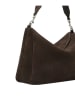 Liebeskind Berlin Leder-Schultertasche "Abigail" in Braun - (B)32 x (H)24 x (T)13 cm
