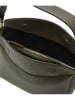 Liebeskind Berlin Leder-Schultertasche "Abigail" in Khaki - (B)32 x (H)24 x (T)13 cm