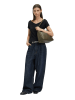 Liebeskind Berlin Leder-Schultertasche "Abigail" in Khaki - (B)32 x (H)24 x (T)13 cm