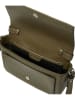Liebeskind Berlin Leder-Umhängetasche in Khaki - (B)22 x (H)14 x (T)8 cm