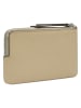 Liebeskind Berlin Leder-Geldbörse "Matti" in Beige - (B)13 x (H)9 x (T)1 cm