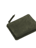 Liebeskind Berlin Skórzany portfel "Smilla" w kolorze khaki - 13 x 9 x 1 cm