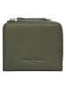Liebeskind Berlin Leder-Geldbörse "Tina" in Khaki - (B)11 x (H)9 x (T)2 cm