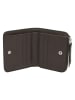 Liebeskind Berlin Leder-Geldbörse "Tina" in Braun - (B)11 x (H)9 x (T)2 cm