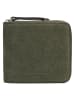 Liebeskind Berlin Leder-Geldbörse in Khaki - (B)11 x (H)10 x (T)2 cm