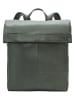 Liebeskind Berlin Skórzany plecak w kolorze khaki - 31 x 40 x 14 cm