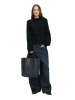 Liebeskind Berlin Leder-Henkeltasche in Dunkelblau - (B)31 x (H)38 x (T)15 cm
