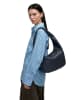 Liebeskind Berlin Skórzany shopper bag w kolorze granatowym - 45 x 27 x 13 cm