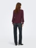 ONLY Bluse in Bordeaux