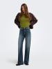 ONLY Spijkerbroek - wide leg - donkerblauw