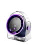 DAM Tafelventilator transparant/zwart