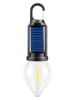 DAM Solarna lampa LED "T03" w kolorze ciepłej bieli - wys. 15,5 x Ø 6 cm