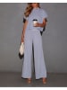 Milan Kiss 2tlg. Outfit in Hellblau