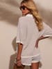 Milan Kiss Pullover in Creme/ Taupe