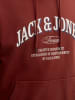 Jack & Jones Hoodie in Rostrot