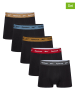 Reebok 5er-Set: Boxershorts "Hancock" in Schwarz