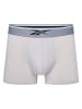 Reebok 4er-Set: Boxershorts "Delmar" in Grau/ Schwarz/ Lila