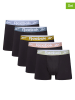 Reebok 5er-Set: Boxershorts "Acton" in Schwarz