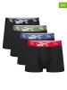 Reebok Bokserki (4 pary) "Canton" w kolorze czarnym