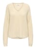 JDY Pullover "Evie" in Beige