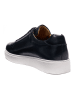 British Passport Leder-Sneakers in Schwarz