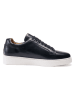 British Passport Leder-Sneakers in Schwarz
