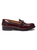 British Passport Leder-Mokassins in Bordeaux