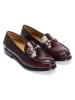 British Passport Leder-Mokassins in Bordeaux