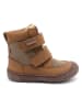 bisgaard Leder-Boots in Khaki