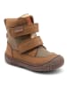bisgaard Leder-Boots in Khaki