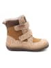 bisgaard Leder-Boots in Beige