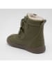 bisgaard Leder-Boots in Grün