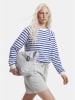 Pieces Bluza "Greta" w kolorze biało-niebieskim