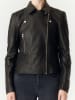YAS Lederjacke in Schwarz